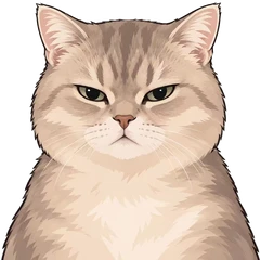 Samo, a blue-golden British Shorthair